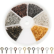 MLINS  Small Screw Eyes Pin Hook Screws Jewellery Making for Jewelry