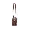 thumbnail image 3 of Scoop Women's Small East West Faux Suede Shoulder Bag, Velvet Rose, 3 of 4