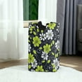 thumbnail image 6 of Yayeee Freestanding Laundry Hamper with Handle Collapsible Large Storage Basket for Clothes, White Flower Pattern, 6 of 7