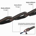 thumbnail image 4 of Heavy-Duty Polyester Camping Strap with 5 Rings for Hammock Suspension, 2-Pack Black Rope for Outdoor Use, 4 of 4