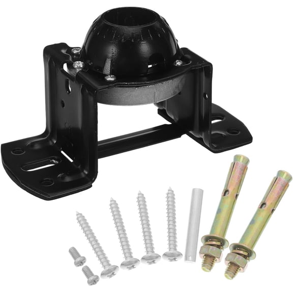 SHAANXIXIAN 1 Set Ceiling Fan Mounting Bracket Metal - Ceiling Fan Anchor Bracket with Hook for Cathedral Canopy Living Room Outdoor Patio