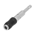 thumbnail image 1 of Tige d'Extension de Bit, Support de Pointe de Bit Antirouille Haute Torsion pour Outils Électriques pour Menuiserie pour Tous les Perceuses à Entraînement 1/4 Po, 1 of 8
