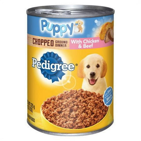 UPC 023100013015 product image for Pedigree Puppy Chopped Ground Dinner With Chicken & Beef Adult Canned Wet Dog Fo | upcitemdb.com