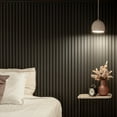 thumbnail image 3 of Wood Wall Slat Panels - 47.2" x 11.8" / Two Pack / 7.75 Total Square feet (Black), 3 of 4