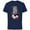 Navy, variant on Tim Burton’s Nightmare Before Christmas Lock Shock Barrel - Short Sleeve Cotton T-Shirt for Adults - Customized-Black