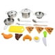 thumbnail image 2 of Interactive Stainless Steel Kitchen Cookware Set for Role Play Pretend Cooking Educational Play Utensils Accessories for Boys, 2 of 4
