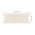 thumbnail image 6 of STRANDCHIC 10Pcs Natural Wood Blank Signs with Rope Lightweight Decorative Wall Hanging, 6 of 7