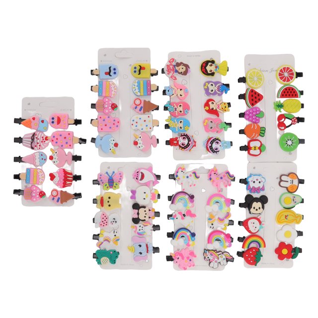 Pinzas para el cabello para niñas, 70 piezas, lindas pinzas para el cabello, lindas pinzas para el cabello para niños pequeños, magistralmente creadas