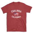 thumbnail image 1 of Coalinga California Patriot Men's Cotton T-Shirt, 1 of 1