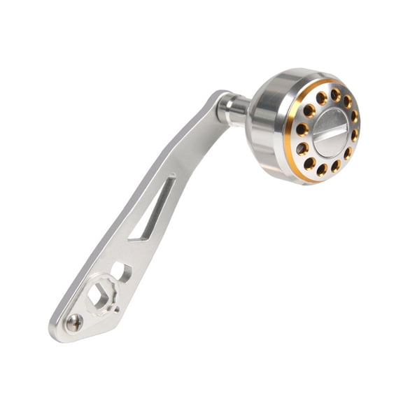 Single Fishing Reel Handle Knob Power Handle Metal Fishing Reel Handles Machined Rockings Arm Replacement