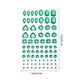 thumbnail image 2 of 6 Sheets Decorative Acrylic Crystal Stickers Handmade DIY 3D Diamond Stickers, 2 of 3