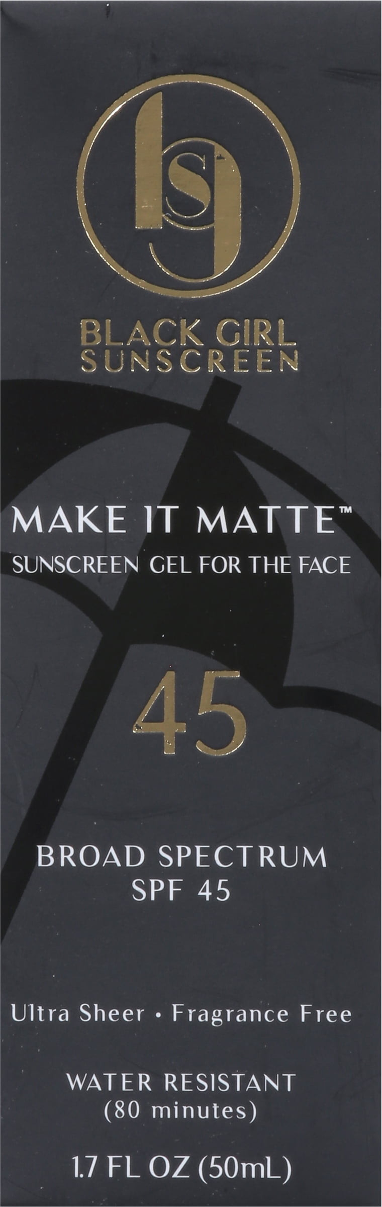 Black Girl Sunscreen Make It Matte SPF 45