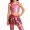 Red, variant on Xyant Girls Sleeveless Tank Top Sequin Spaghetti Strap Crop Cami Camisole Sparkly Dance Blouse (Silver,13-14 Years)