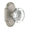 thumbnail image 7 of Nostalgic Warehouse Cotrcc_Psg_234_Nk Round Clear Crystal Solid Brass Passage Door Knob, 7 of 7