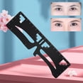 thumbnail image 4 of Regla para cejas, herramienta cosmética, profesional, permanente, acero inoxidable, moldeador de cejas, regla de extensión de equilibrio, sello para , mi E Baoblaze Regla de cejas, 4 of 7