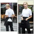 thumbnail image 4 of Men Women Short Waist Bistro Apron Holding Server Book Pen Card Money Kitchen, 4 of 10