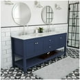 thumbnail image 2 of Dreamline VFCM722234RWMNB Continuum 72" Free Standing Double Basin Vanity Set - Blue, 2 of 5