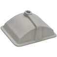 thumbnail image 4 of Ruvati RVB0721 Krona 19" Rectangular Porcelain Undermount Bathroom Sink - White, 4 of 7