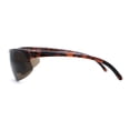 thumbnail image 4 of Mens Sport Baseball Half Rim Bifocal Reading Sunglasses Tortoise Brown +2.00, 4 of 4