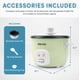 thumbnail image 3 of Arrocera AROMA Mini, 500 ml/1 L, 2 tazas/4 tazas, verde claro, 3 of 8