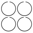 thumbnail image 1 of Juego de Anillos de Pistón Uxcell de 4 Piezas 33.3mm x 1.2mm Anillos de Pistón Negros para Sierra Eléctrica Reemplazos, 1 of 6