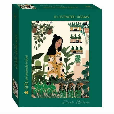 Jigsaw Illustrated Plant 500 Piece