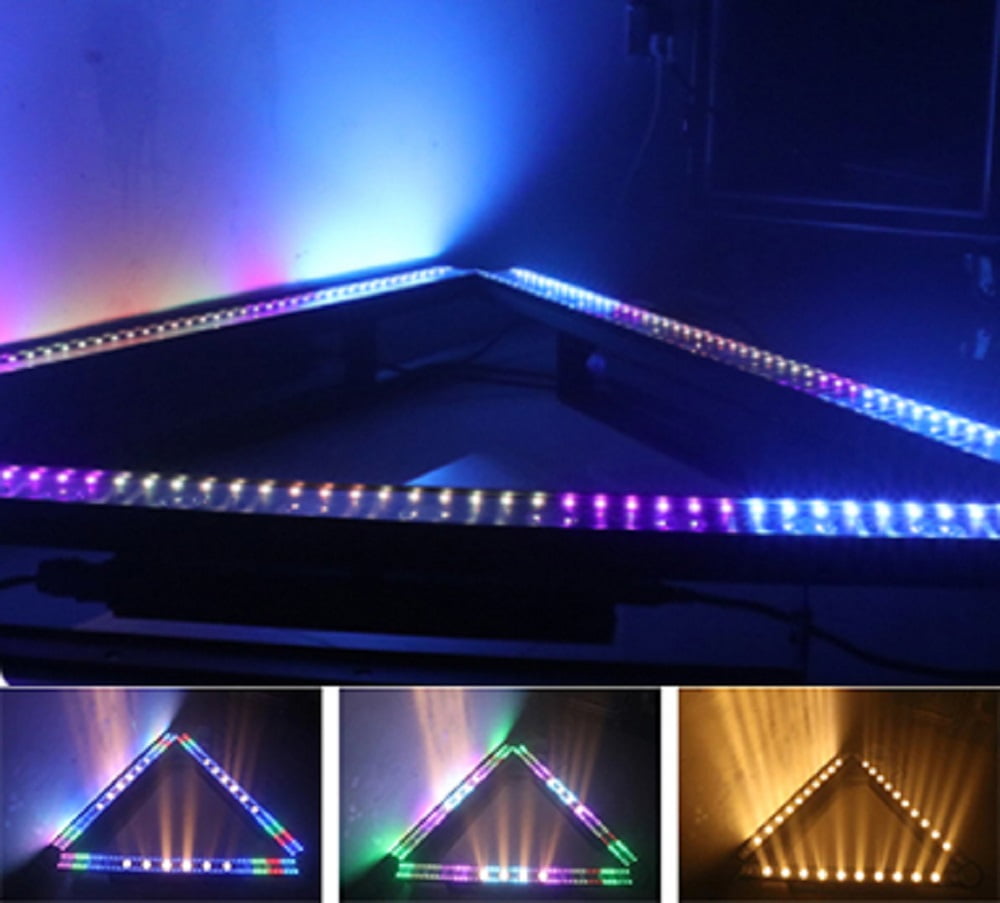 Beam Wash Strobe 3in1 Effect 14x3w LED Pixel Wall Washer Stage Light 168*0.5w LED Background Wash Strobe Bar  DJ Lighting