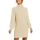 thumbnail image 1 of Vestidos De Suéter Para Mujer, Rayas Verticales, Cómodos, Mangas Largas De Linterna, Vestido De Suéter, Suéter, Hasta La Rodilla, Informal, Para Dama, Para Oficina, Para Citas ANGGREK No, 1 of 6