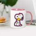 thumbnail image 3 of CafePress - Peanuts Flair Snoopy And Woodstock Mugs - 11 oz Ceramic Mug - Novelty Coffee Tea Cup, 3 of 4