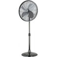 thumbnail image 2 of Good Housekeeping All-Metal (92654-) Oscillating 16" Conference Room Pedestal Stand Fan (Midnight Chrome), 2 of 7