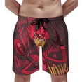 thumbnail image 5 of Hazbin Hotel Mens Board Shorts Quick Dry Swim Trunk Lightweight Soft Swimsuit Bathing Suit for Boys M, 5 of 8