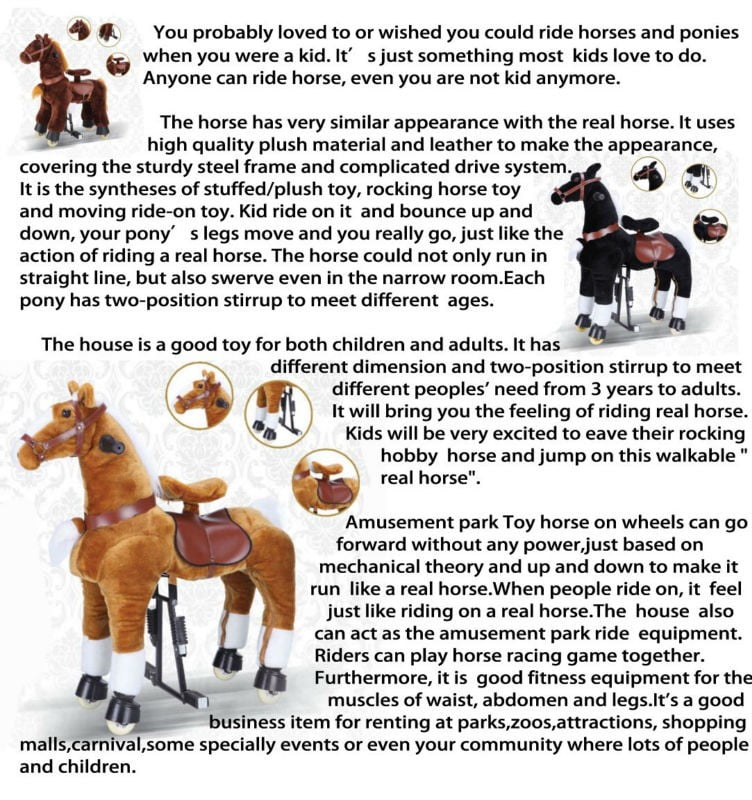 little tikes giddy up and go pony walmart
