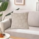 thumbnail image 1 of Lunxisen 4 Pcs Pillow,Handmade Throw Pillows,Smooth Leather Decorative Pillows for Home Decor Bedroom Living Room Couch Bed Sofa, 1 of 6