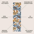thumbnail image 6 of JONATHAN Y AMALFI COAST 2 x 8 Runner Rug, Julien Paisley - Orange/Blue, AMC102B-28, 6 of 10