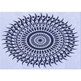 thumbnail image 1 of Ahgly Company Indoor Rectangle Patterned Deep Periwinkle Purple Area Rugs, 7' x 10', 1 of 6