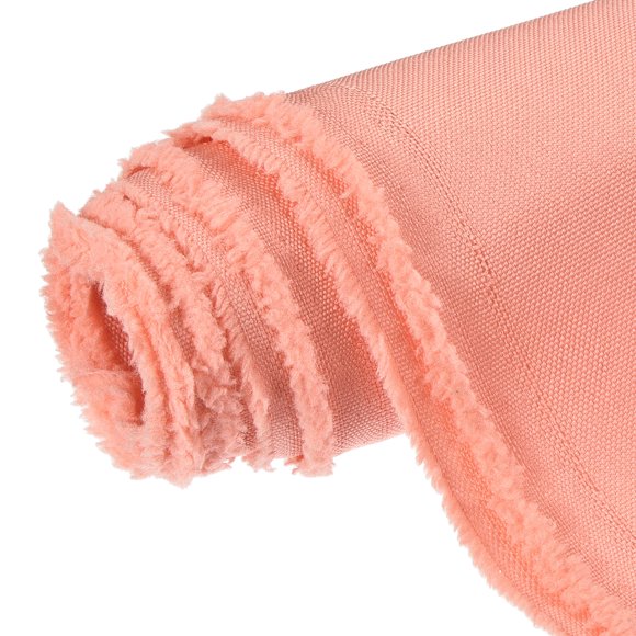 Waterproof Canvas Fabric 58" W 1 Yard 600D Marine Water Resistant Material by the Yard , Pink