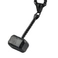 thumbnail image 4 of HZMAN Thor Hammer Stainless Steel Necklace For Men and Women Hammer Pendant Necklace 22+2 Inch Chain, Black, 4 of 8