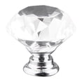 thumbnail image 1 of 20 Pomos De Cajón De aleación Antioxidación Con Forma De Cristal Para Armario Y Hogar, 1 of 8