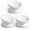 White, variant on TrendMallOasis 5oz Tilted Ceramic Cat Bowl, Elevated Anti-Vomiting Feeding Dish for Pets