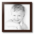 thumbnail image 2 of ArtToFrames 14x14 Inch Walnut Picture Frame, This Brown Wood Poster Frame is Great for Your Art or Photos, Comes with Regular Glass (4106), 2 of 8
