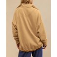 thumbnail image 4 of Sudadera Gacaky casual de manga larga de gran tamaño para mujer, 4 of 6