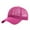 ZA-Hot Pink, variant on yunLXY Under $5 Hat, Men Quick Dry Baseball Cap Mesh Ball Curved Brim Hat Outdoor Activities