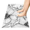 thumbnail image 2 of Flowers Elegant Bathroom Rug 39x20 Non Slip Quick Dry Washable Bathroom Mats for Bedroom Living Room Kitchen, 2 of 7
