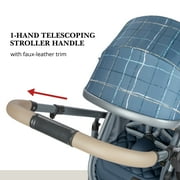 Monbebe 6 in 1 Modular Infant & Toddler Travel System Stroller, Black & Gold II