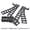 Stytle A, variant on City Trains Flexible Tracks Forked Straight Curved Soft Rails Track Switch Building Block Bricks Kids DIY High-tech Creative Toy