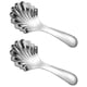 thumbnail image 2 of 2 cucharas de acero inoxidable, cucharas de postre, cucharas de té de metal y cucharas de café., 2 of 6