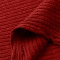 thumbnail image 5 of Mohiass Boat Neck Batwing Sleeves Dolman Knitted Sweaters and Pullovers Tops for Women Red XL, 5 of 8