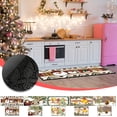 thumbnail image 3 of Oioii 2PCS Christmas Kitchen Rugs Non Slip Washable Kitchen Mats for Floor Kitchen Rug Sets Christmas Kitchen Decor Runner Carpets for Home Party Xmas Decoration, A, 3 of 4