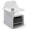 thumbnail image 4 of Delta Children Classic Chair Desk With Storage Bin, Greenguard Gold Certified, Bianca White, 4 of 5