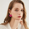 thumbnail image 3 of Gold Silver Hoop Dangle Earrings For Women Statement Retro Earrings Multiple Styles Jewelry for Birthday Party Jewelry, 3 of 6